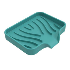 Silicone Soap Dish Self Draining Soap Tray for Shower Bathroom Kitchen