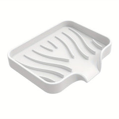 Silicone Soap Dish Self Draining Soap Tray for Shower Bathroom Kitchen