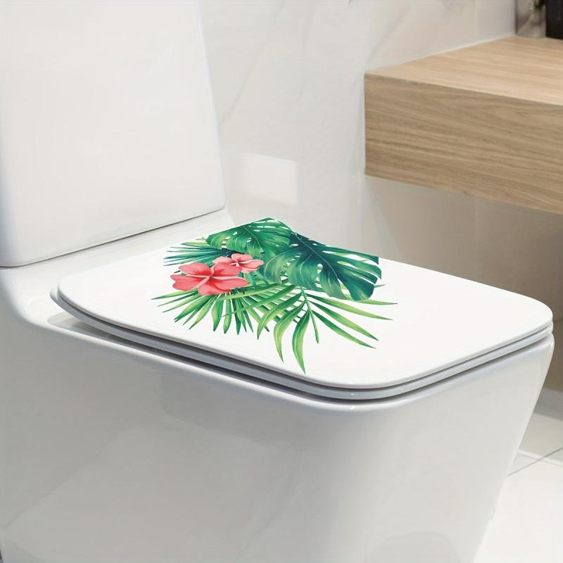 Waterproof Tropical Green Plant Leaf Sticker for Home Decor