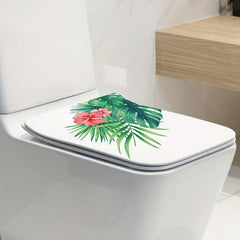 Waterproof Tropical Green Plant Leaf Sticker for Home Decor