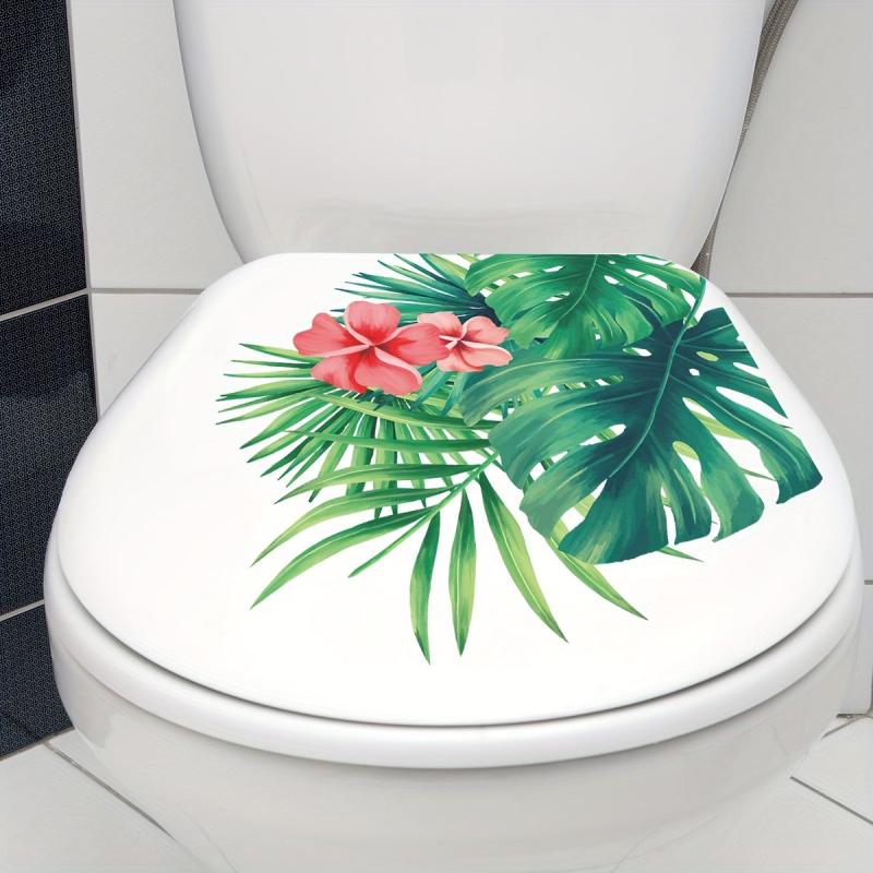 Waterproof Tropical Green Plant Leaf Sticker for Home Decor