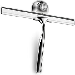 Stainless Steel Glass Wiper with Hook Bathroom Tool