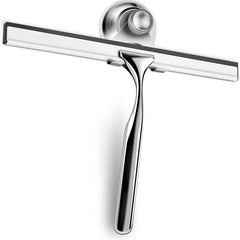 Stainless Steel Glass Wiper with Hook Bathroom Tool