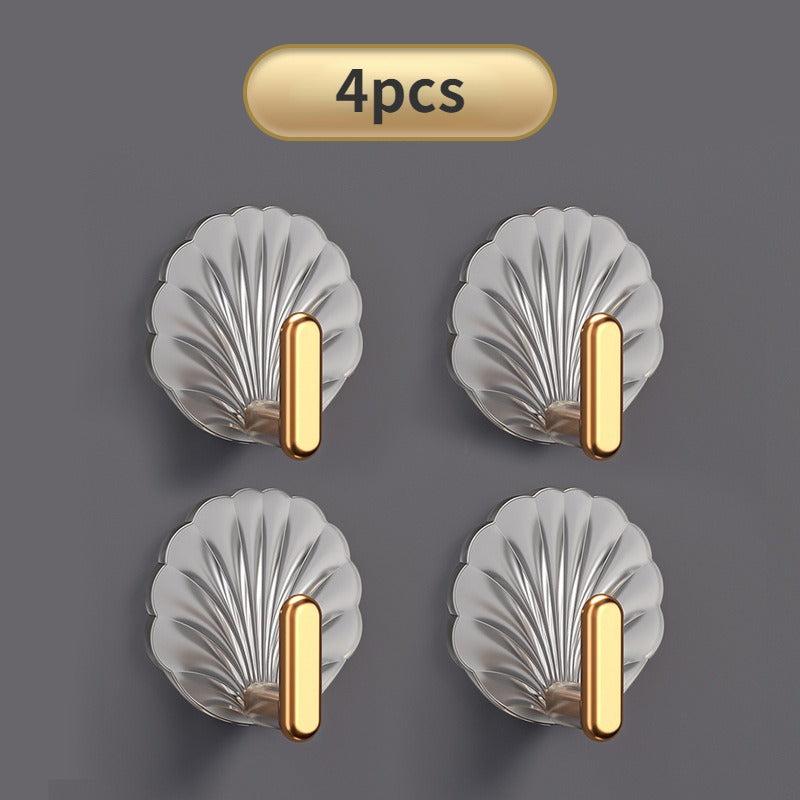 Multifunctional Hooks Bathroom Wall No Trace No Punch