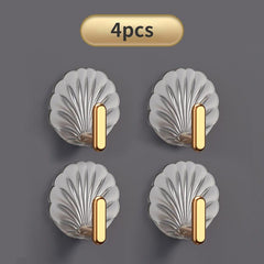 Multifunctional Hooks Bathroom Wall No Trace No Punch