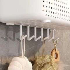 Toilet Storage Rack with No Punching Needed