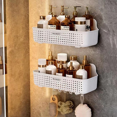Toilet Storage Rack with No Punching Needed