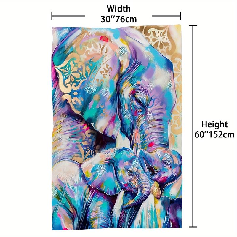 Quick Drying Elephant Beach Towel for Beach Pool and Sports