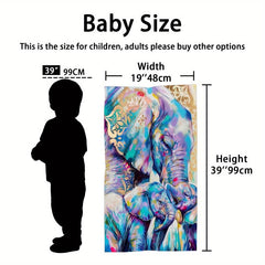 Quick Drying Elephant Beach Towel for Beach Pool and Sports