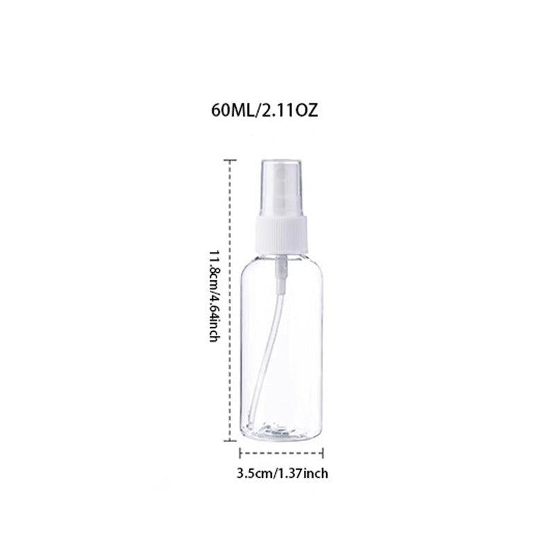 10pcs Plastic Spray Bottle Perfume Essential Atomizer Portable
