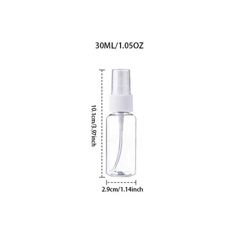 10pcs Plastic Spray Bottle Perfume Essential Atomizer Portable