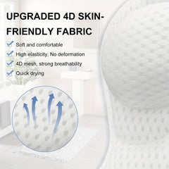 Bath Pillow Spa Pillows Neck Head Back Support Thick Tub Cushions