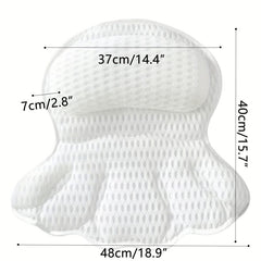 Bath Pillow Spa Pillows Neck Head Back Support Thick Tub Cushions