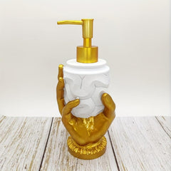 Creative Finger Soap Dispenser Countertop Lotion Bottle Pump Bathroom
