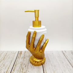 Creative Finger Soap Dispenser Countertop Lotion Bottle Pump Bathroom