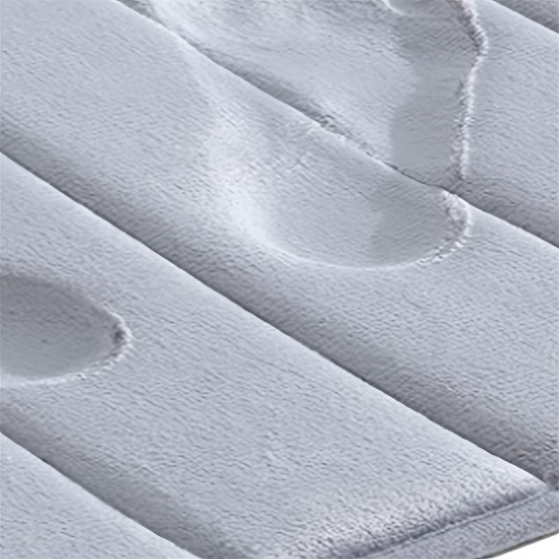 Soft Memory Foam Bathroom Rug Non Slip Shower Mat