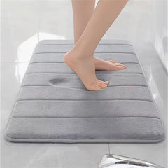 Soft Memory Foam Bathroom Rug Non Slip Shower Mat
