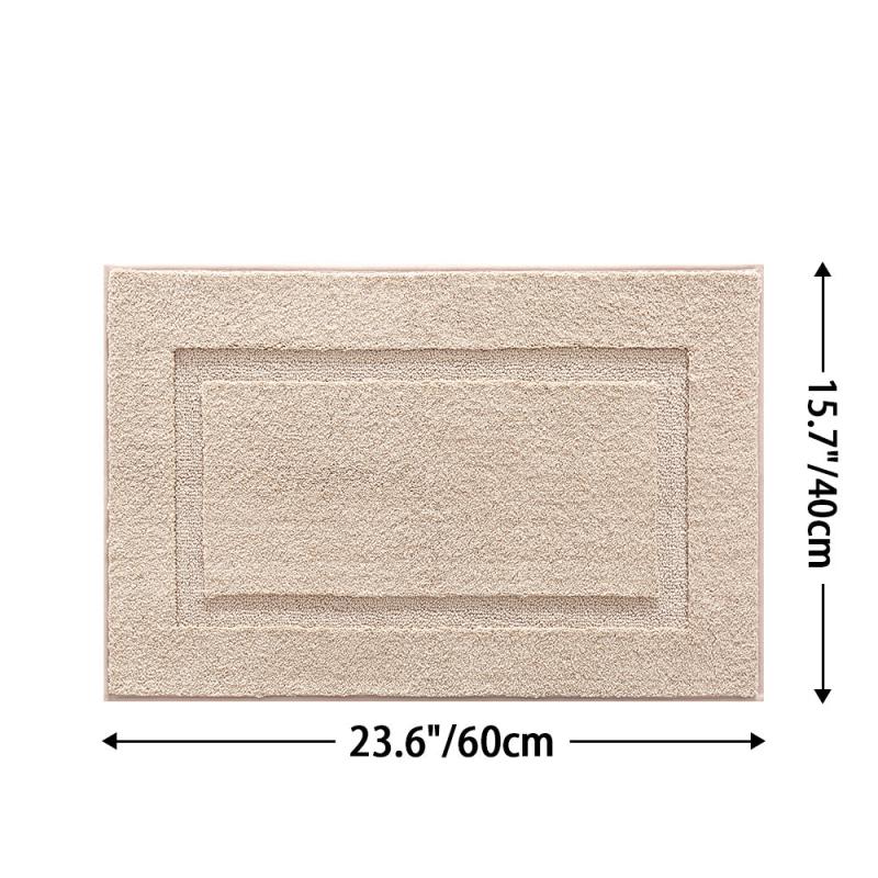 Plush Bath Mat Soft and Machine Washable Carpet for Home Decor
