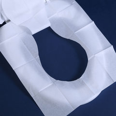 10pcs Disposable Toilet Seat Covers Flushable Paper Restroom Travel Large Potty