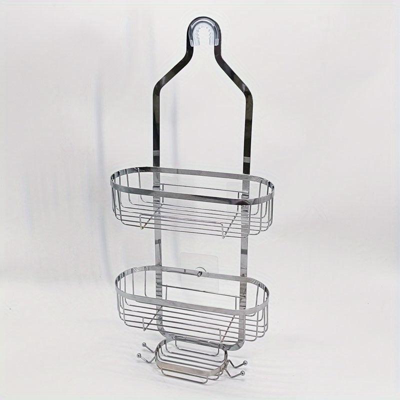 Rustproof Shower Caddy Organizer with Hooks