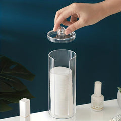 Acrylic Makeup Pad Holder & Organizer