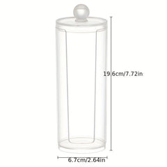 Acrylic Makeup Pad Holder & Organizer