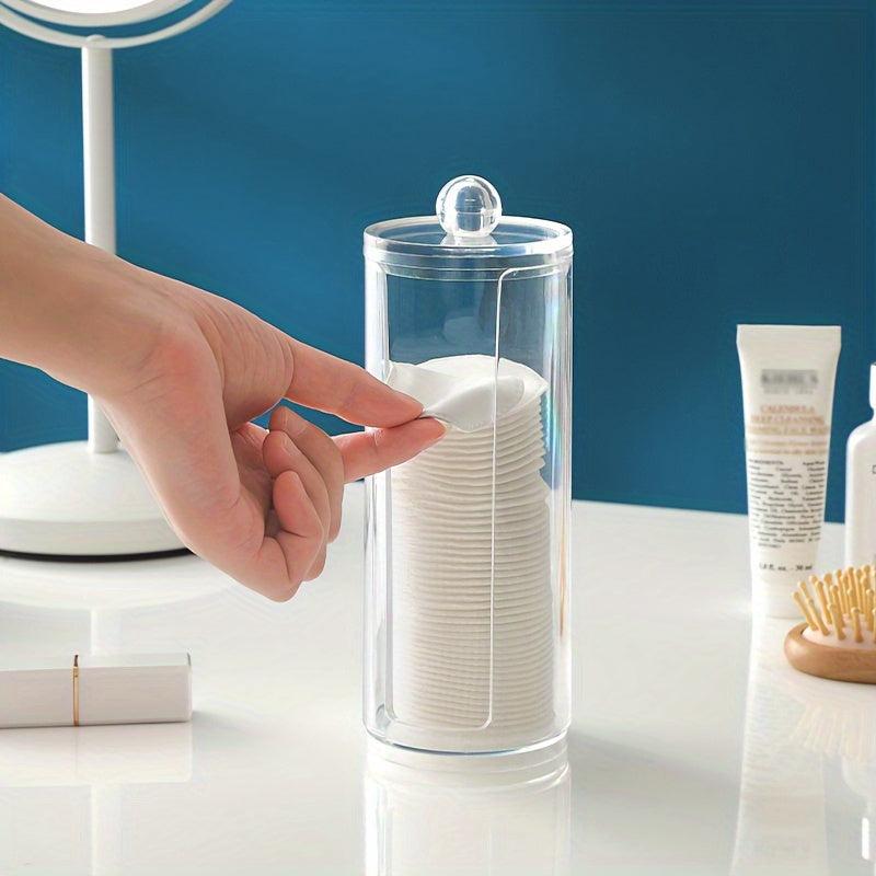 Acrylic Makeup Pad Holder & Organizer