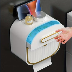 Wall Mounted Toilet Paper Storage Container