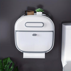 Wall Mounted Toilet Paper Storage Container