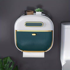Wall Mounted Toilet Paper Storage Container