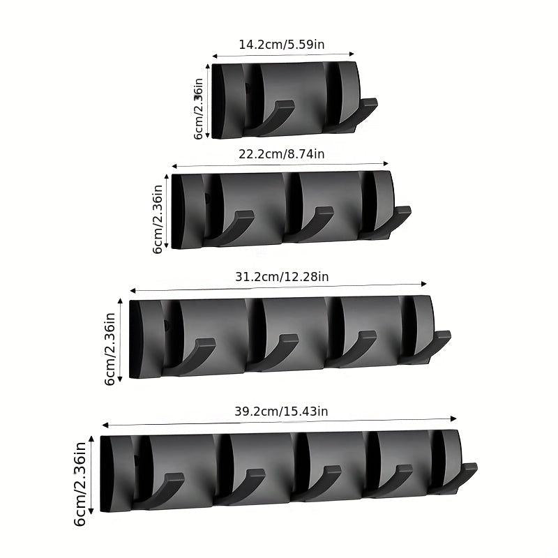 1pc Folding Wall Hanger Hook Bathroom Coat Towel Holder