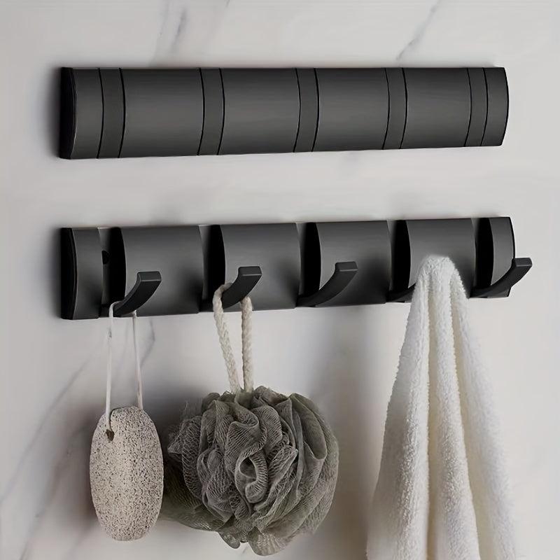 1pc Folding Wall Hanger Hook Bathroom Coat Towel Holder