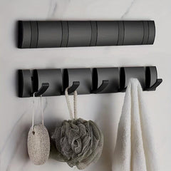 1pc Folding Wall Hanger Hook Bathroom Coat Towel Holder