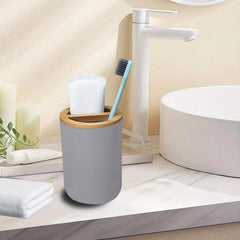 Plastic Toothbrush Holder Bathroom Toothbrush Storage Box Organizer Stand
