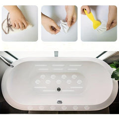 Anti Slip Tape Sticker Shell Shape Luminous Non-slip Stickers - 6/12/24 Pcs