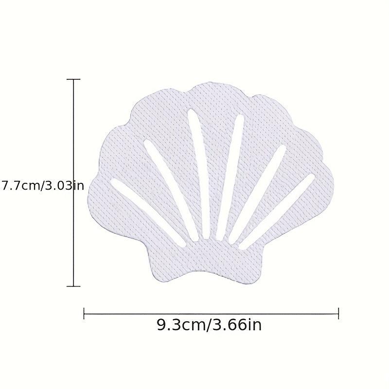 Anti Slip Tape Sticker Shell Shape Luminous Non-slip Stickers - 6/12/24 Pcs
