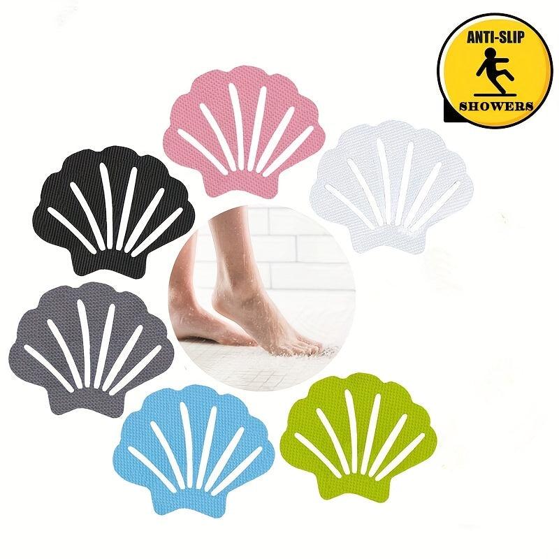 Anti Slip Tape Sticker Shell Shape Luminous Non-slip Stickers - 6/12/24 Pcs