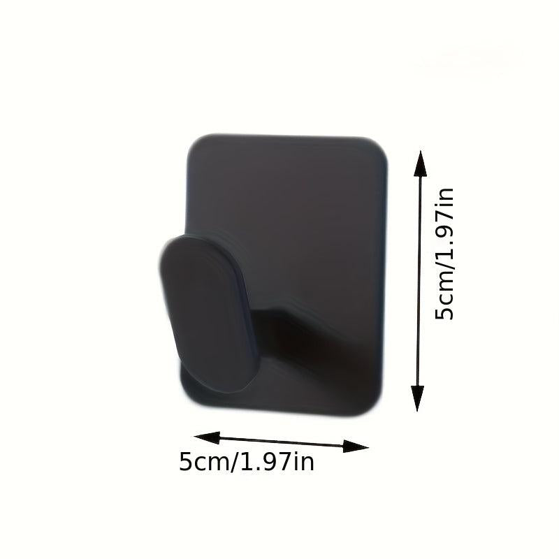 4pcs Stainless Steel Adhesive Hook for Towels Coats Hats Robes