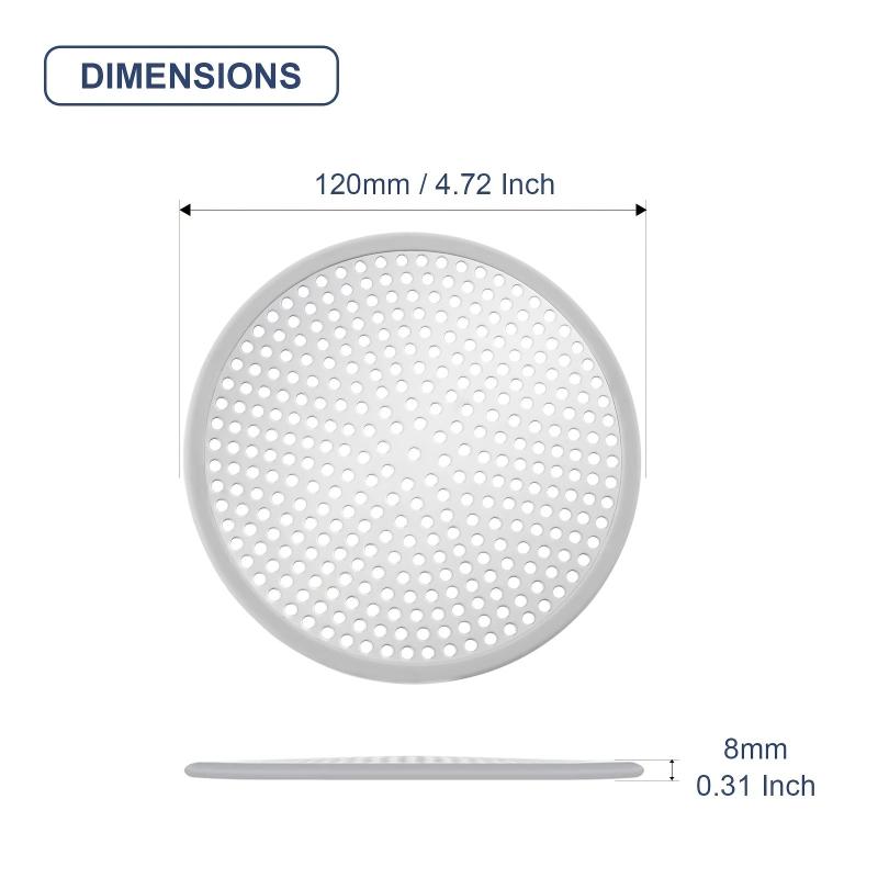 Shower Drain Hair Catcher Cover Strainer Stall Drain Protector Stainless Steel