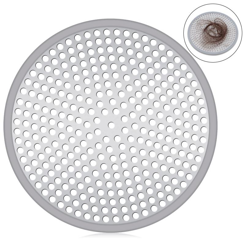 Shower Drain Hair Catcher Cover Strainer Stall Drain Protector Stainless Steel