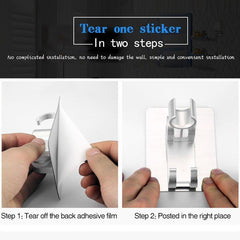 1pc Aluminum Shower Holder Stand Bracket Bathroom Accessories