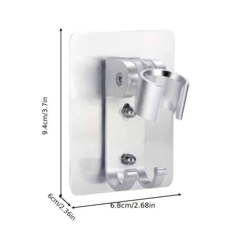 1pc Aluminum Shower Holder Stand Bracket Bathroom Accessories