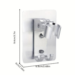 1pc Aluminum Shower Holder Stand Bracket Bathroom Accessories