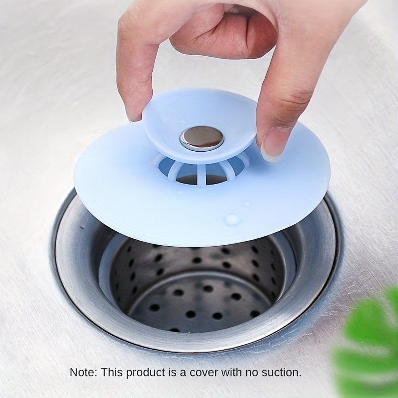 Silicone Anti Odor Floor Drain for Bathroom Sink Reduces Clogs
