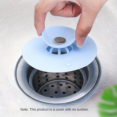 Silicone Anti Odor Floor Drain for Bathroom Sink Reduces Clogs