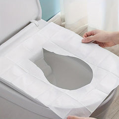 10pcs Disposable Toilet Seat Covers Portable Travel Business Toilet Mat