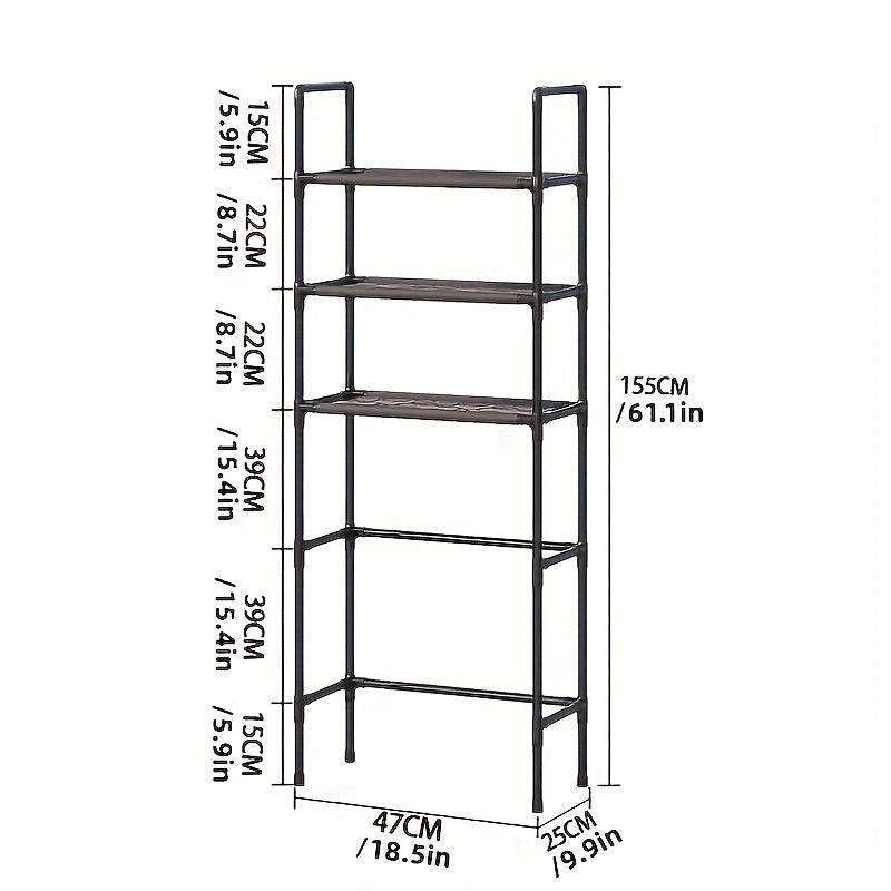 3 Tier Over Toilet Storage Rack Bathroom Organizer Space Saver Stand