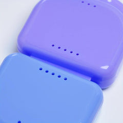 Denture Box Retainer Box Denture Storage Container Jewelry Earrings Rings Case
