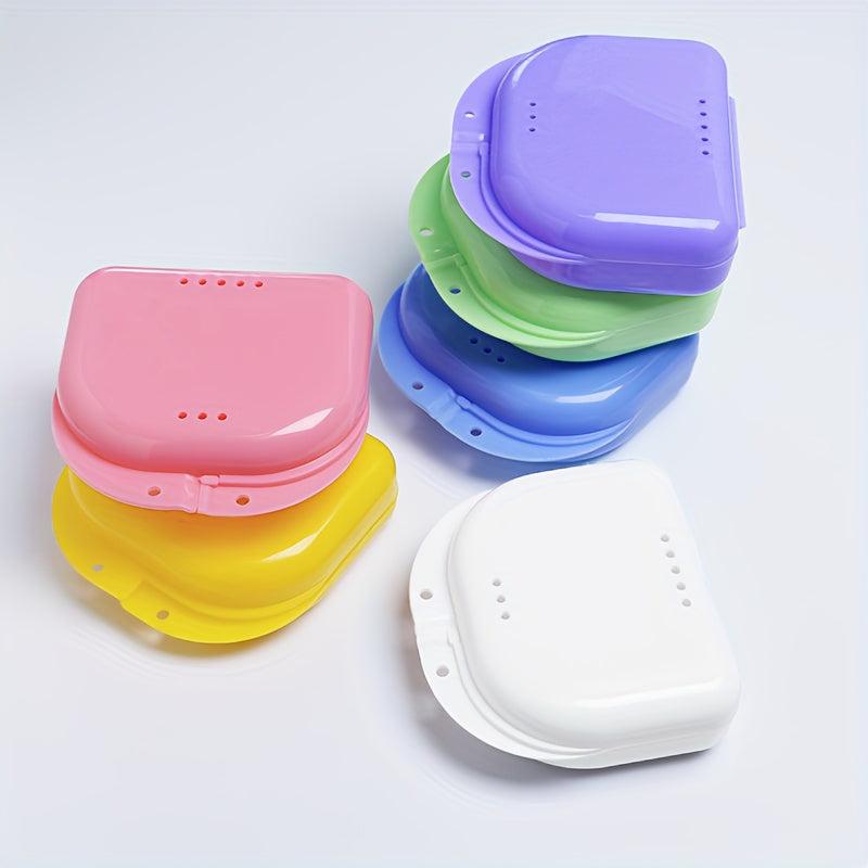 Denture Box Retainer Box Denture Storage Container Jewelry Earrings Rings Case
