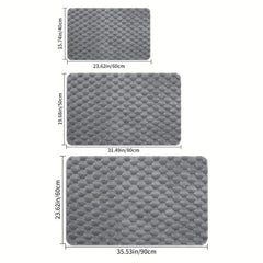 Memory Foam Floor Mat Soft Non Slip Bath Rug Machine Washable